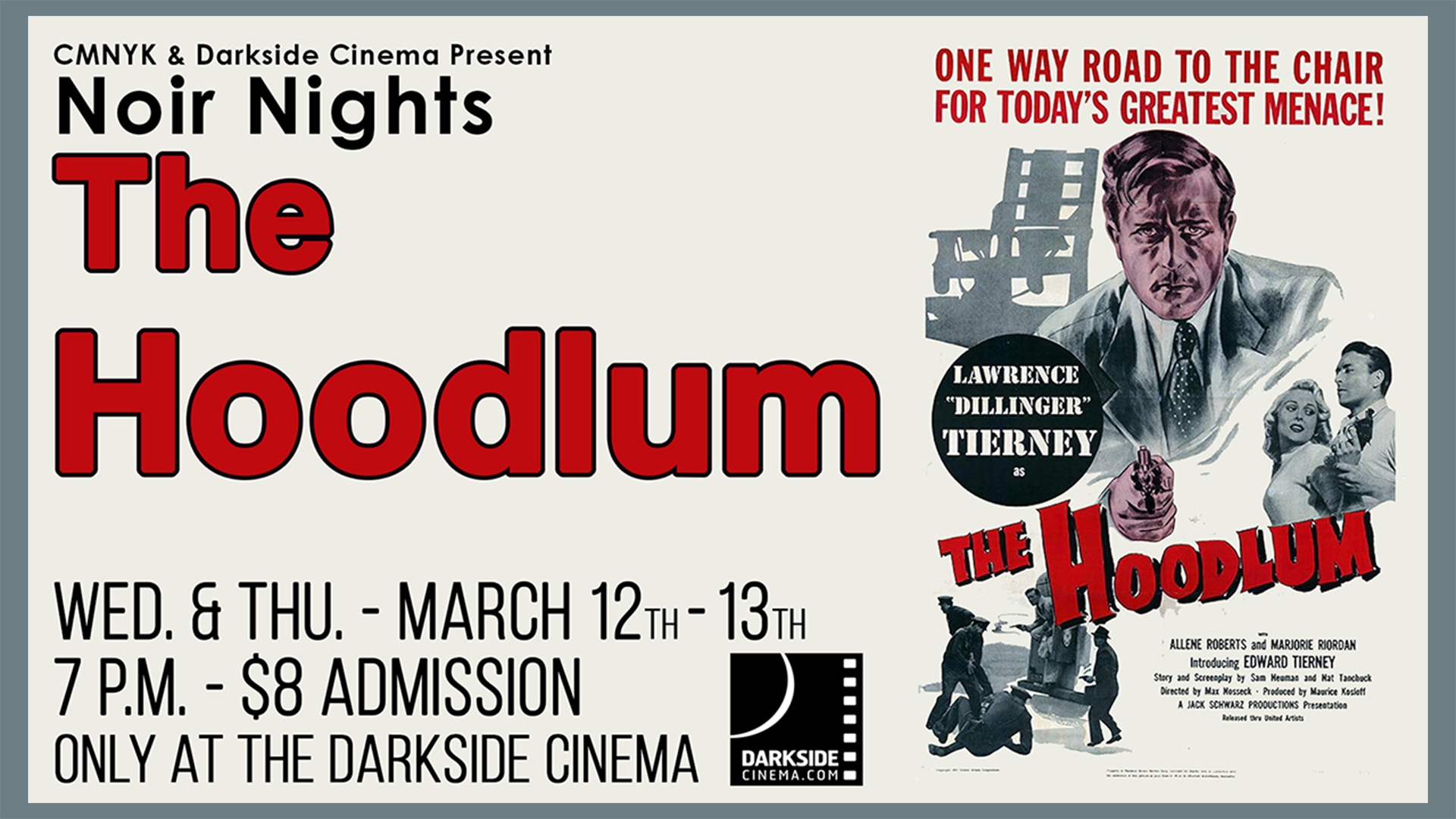 CMNYK PRESENTS: THE HOODLUM